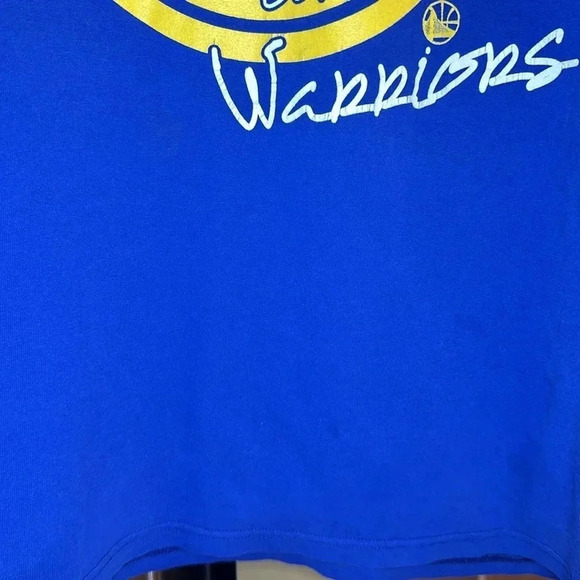 STEPHEN CURRY NBA Basketball short sleeve t-shirt blue Golden State Warriors LG - Picture 6 of 13